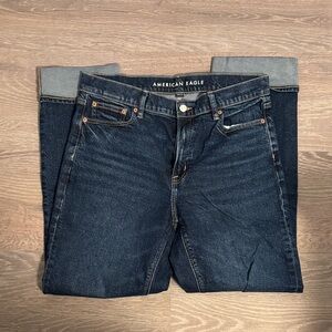 American Eagle Dark Blue Denim Jeans